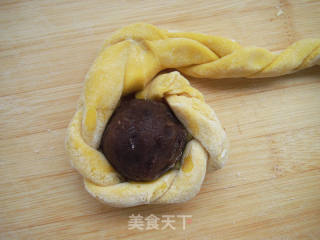鸟巢豆沙包的做法步骤：7