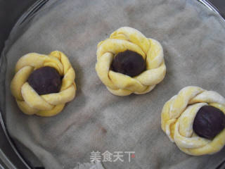 鸟巢豆沙包的做法步骤：9
