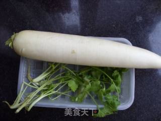 凉拌萝卜丝的做法步骤：1