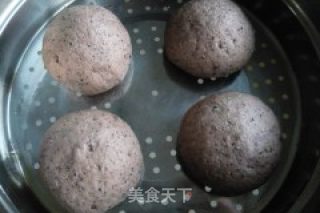 燕麦黑米大馒头的做法步骤：9