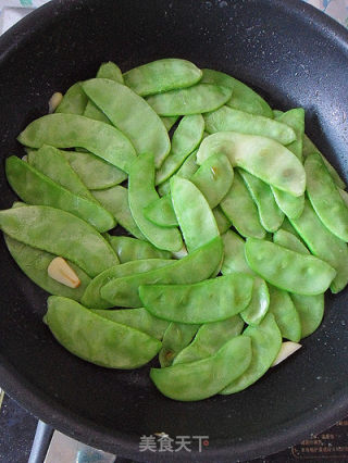 【清淡菜】开洋扁豆的做法步骤：7