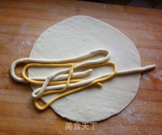富贵菊花图——面食入画的做法步骤：13