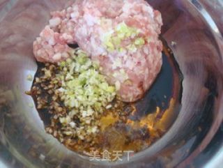 【南瓜的花样年华】南瓜馅蒸饺的做法步骤：6