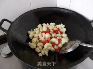 剁椒菜花的做法步骤：5
