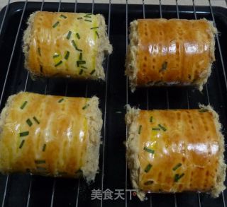 肉松面包卷的做法步骤：7