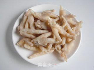 下酒小菜—黄瓜拌凤爪的做法步骤：3