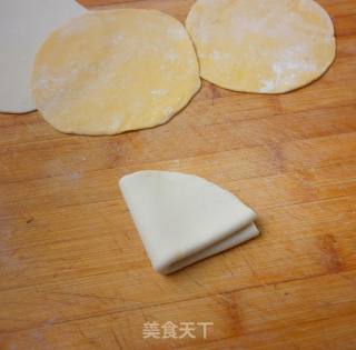 厨房可采莲——莲花馒头的做法步骤：4