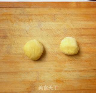 南瓜蝴蝶卷的做法步骤：3