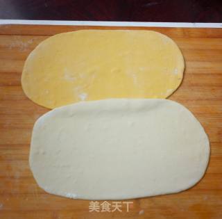 双色南瓜卷的做法步骤：4