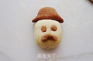 八字胡小丑的做法步骤：10