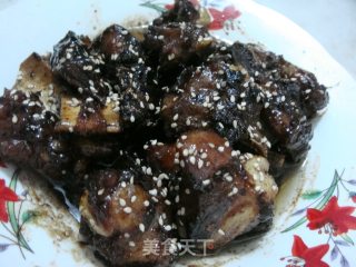糖醋排骨的做法步骤：7