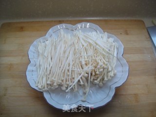 葱油金针菇的做法步骤：2