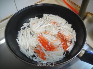 葱油金针菇的做法步骤：3