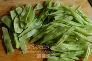 素炒双豆的做法步骤：2