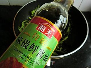 简单家常菜---青椒炒肉丝的做法步骤：8