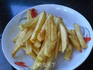 【双椒煸薯条】的做法步骤：6