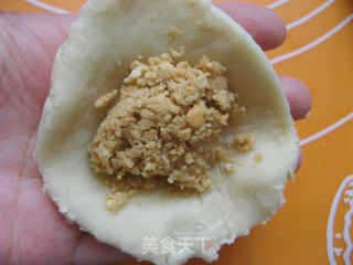 酥皮月饼（无花果馅和花生馅）的做法步骤：12