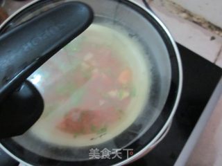 宝宝辅食——番茄芹菜瘦肉汤的做法步骤：5