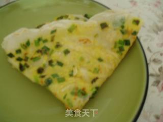韭菜鸡蛋饼的做法步骤：3