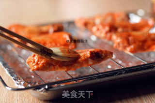 蜜汁烤翅的做法步骤：2