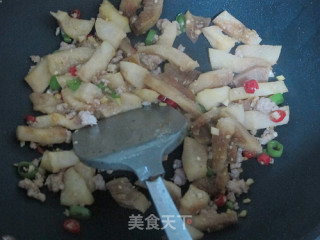 南昌特色小炒柚子皮的做法步骤：13