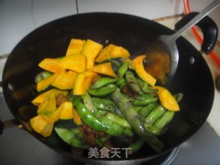 豆角炖南瓜的做法步骤：6