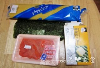 和风明太子意面的做法步骤：1