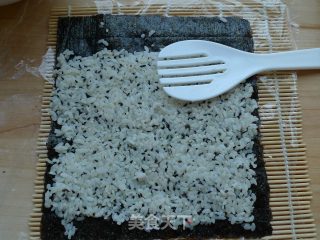 【花样寿司】----韩式寿司的做法步骤：7