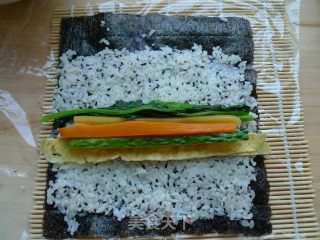 【花样寿司】----韩式寿司的做法步骤：8
