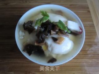 馋嘴小吃---鸡汁豆腐脑的做法步骤：13