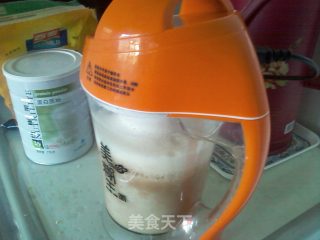 板栗豆浆的做法步骤：3