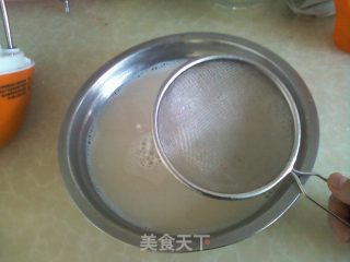 板栗豆浆的做法步骤：4