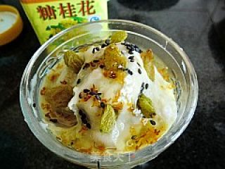 馋嘴小吃---桂花芋泥的做法步骤：7