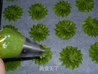下午茶轻松做：抹茶曲奇饼的做法步骤：6