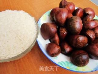 栗子米饭的做法步骤：1