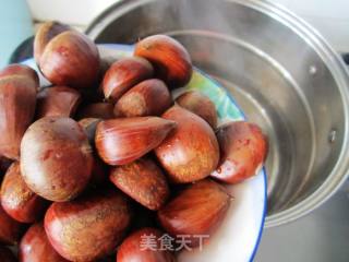 栗子米饭的做法步骤：2
