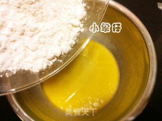 酥脆蛋卷儿的做法步骤：3