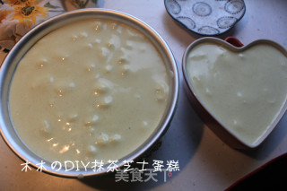 抹茶芝士蛋糕的做法步骤：6