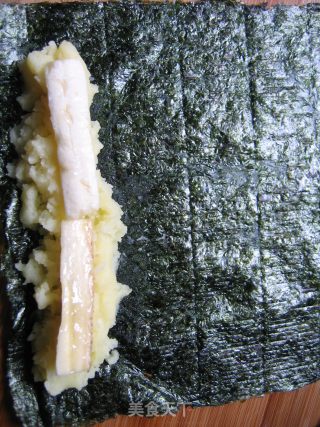 土豆香蕉卷的做法步骤：7