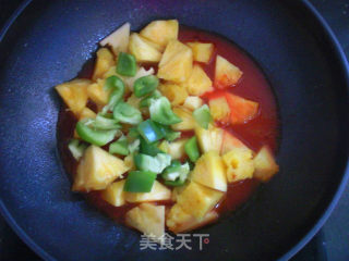 菠萝咕咾肉的做法步骤：22