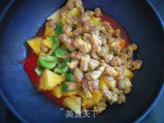 菠萝咕咾肉的做法步骤：23