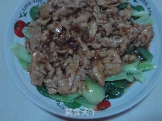 肉淋小油菜的做法步骤：5