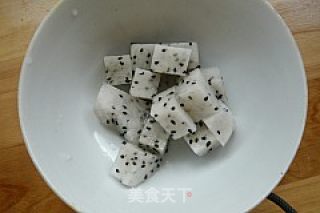 火龙果燕麦粥的做法步骤：3