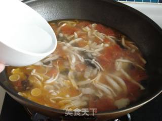 浓汤猫耳面的做法步骤：23