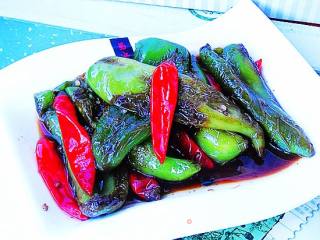 油焖尖椒的做法步骤：9