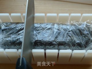 【花样寿司】----心形寿司的做法步骤：13