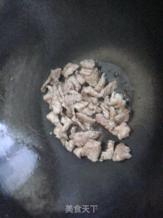 佛手瓜炒肉片的做法步骤：3