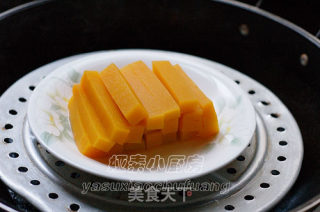 清蒸黄金条的做法步骤：3