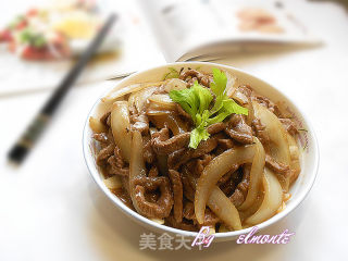 洋葱炒牛肉的做法步骤：8