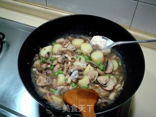 家常烩菜“杂菇烩玉子豆腐”的做法步骤：8